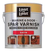Door and Window Finish, Satin, Amber, Liquid, 1 gal